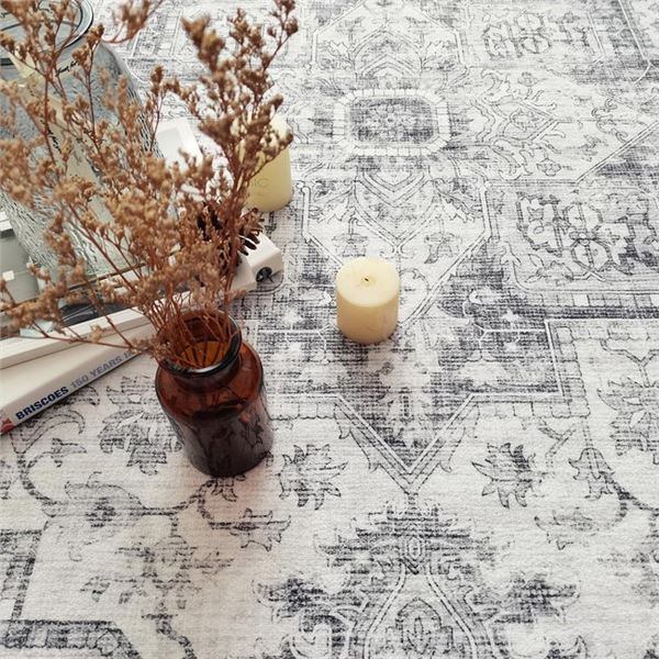 BRAND NEW MANDALA MACHINE WASHABLE AREA RUG 6X9'