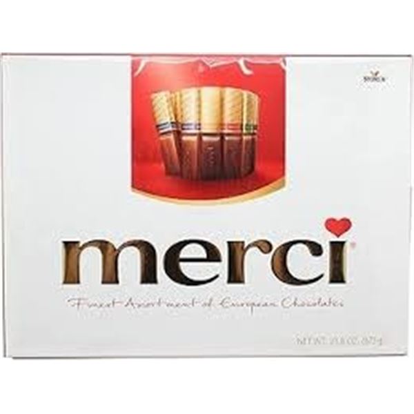 675G MERCI FINEST ASSORTMENT OF EUROPE CHOCOLATES