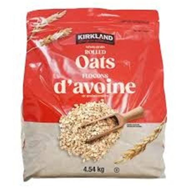 4.54KG KIRKLAND WHOLE GRAIN ROLLED OATS