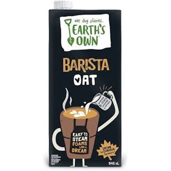 12 X 946ML EARTHS OWN OAT MILK BARISTA