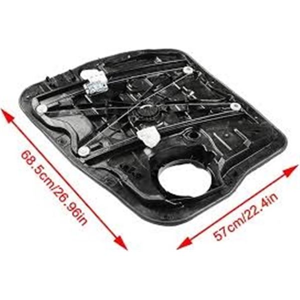 NEW W BOX LABWORK FRONT LEFT DRIVER DOOR POWER WIN