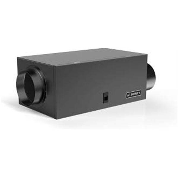 NEW W BOX AC INFINITY INLINE FILTER BOX 6"