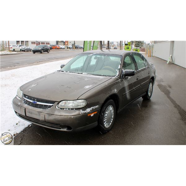 2002 CHEVROLET MALIBU 4 DOOR SEDAN