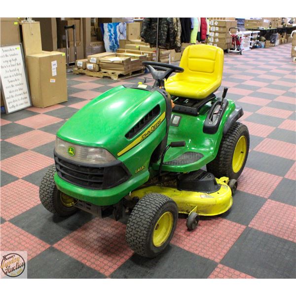 JOHN DEERE LA130 40" MOWER DECK RIDE ON LAWN MOWER