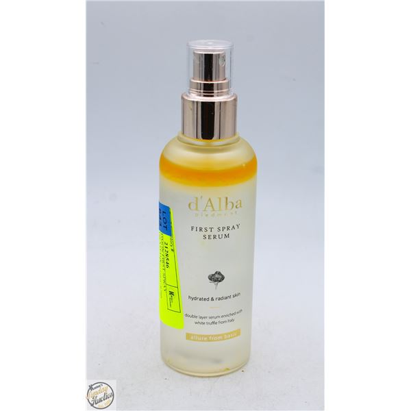 D'ALBA PIEDMON FIRST SPRAY SERUM, HYDRATED &