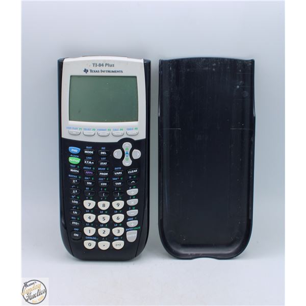 TEXAS INSTRUMENTS TI-84 PLUS GRAPHING CALCULATOR