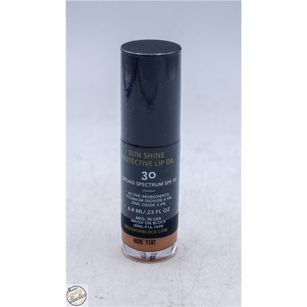NEW BRUSH ON BLOCK SUN SHINE LIP OIL