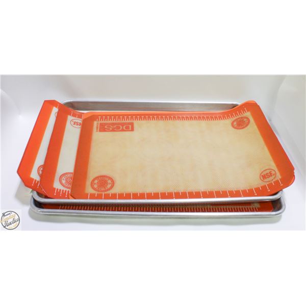 NORDICWARE 2PK BAKING SHEETS