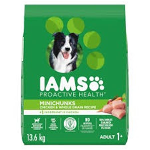 13.6KG IAMS PROACTIVE HEALTH MINICHUNKS