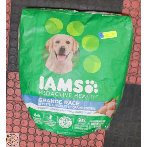 30LBS IAMS PROACTIVE HEALTH LARGE BREED DOG FOOD