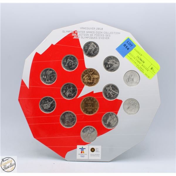 CANADIAN OLYMPIC WINTER GAMES COIN COLLECTION