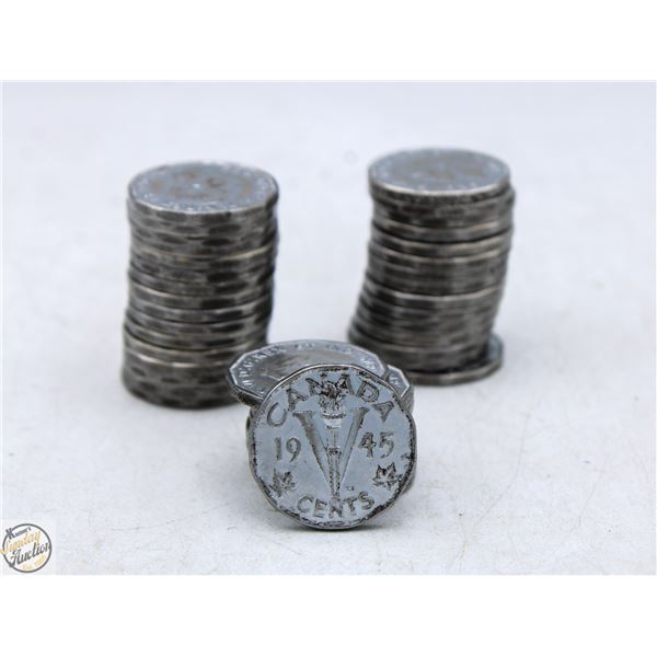 1945 "V" VICTORY NICKELS