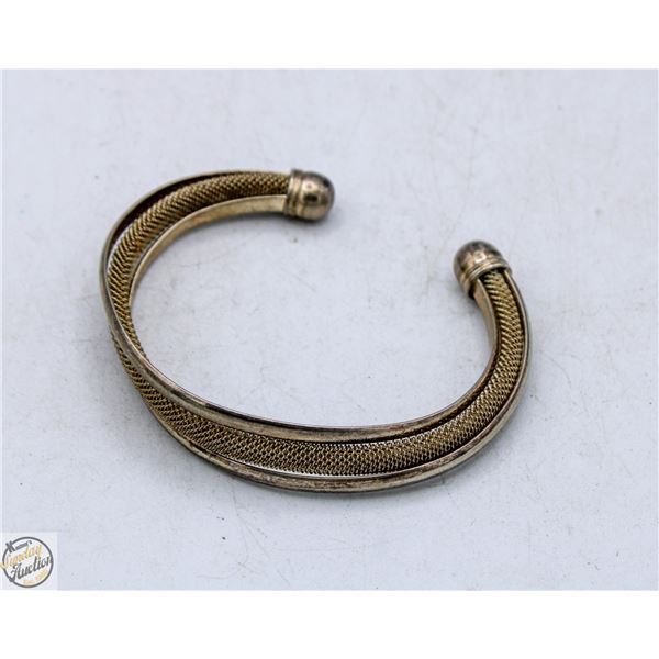 925 STAMPED 28 GRAM SILVER BRACELET