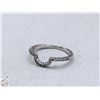 Image 1 : 925 STAMPED 1.6 GRAM SILVER RING U SHAPE CENTER