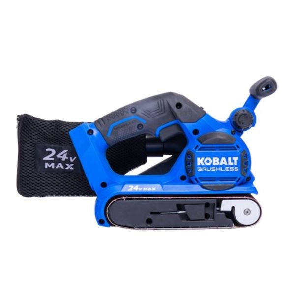 BRAND NEW KOBALT 24-V CORDLESS BELT SANDER