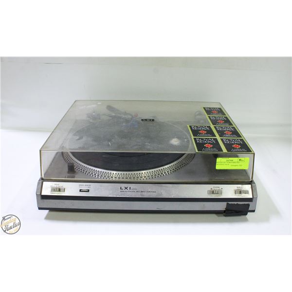 VINTAGE LX1 TURNTABLE NO CARTRIDGE AS IS
