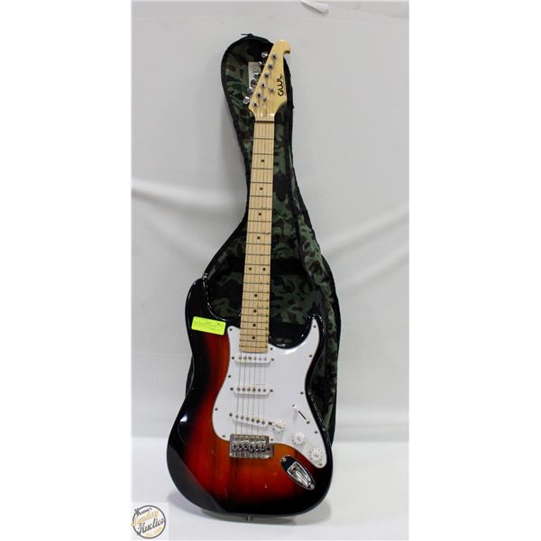 GWL WASHBURD SUNBURST ELECTRIC WITH SOFT CASE