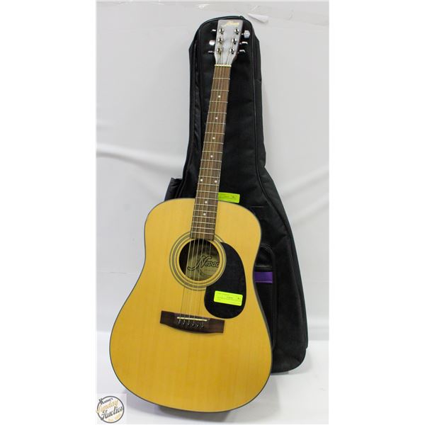 NEVADA ACOUSTIC NAT WITH SOFT CASE