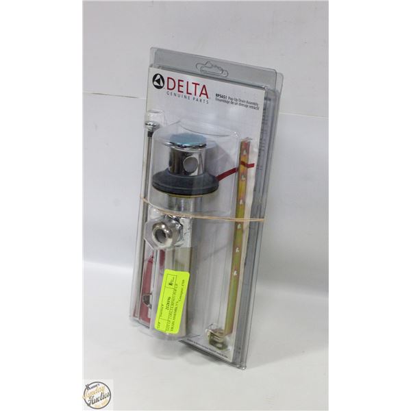 LOT OF 2 DELTA RP5651 POP-UP DRAIN ASSEMBLY'S