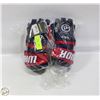 Image 1 : PAIR OF WARRIOR HOCKEY GLOVES LX3 SR GLOVE
