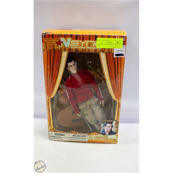 LARGE N SYNC JC CHASEZ DOLL W BOX