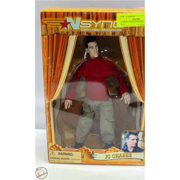 LARGE N SYNC JC CHASEZ DOLL W BOX