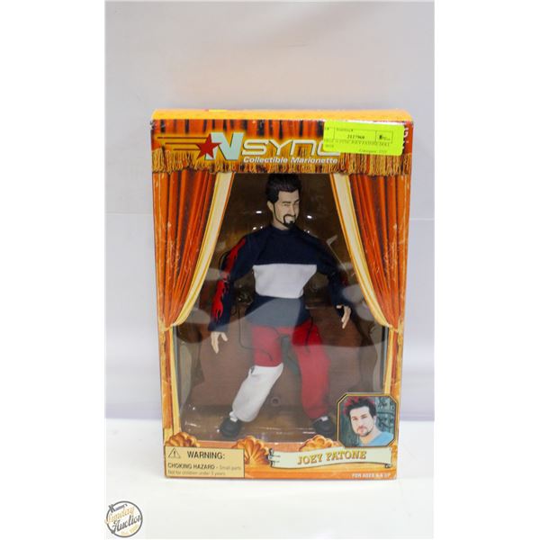 LARGE N SYNC JOEY FATONE DOLL W BOX