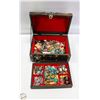 Image 1 : ESTATE JEWELLERY BOX FULL OF CONTENTS