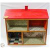 Image 1 : VINTAGE WOODEN HANDMADE DOLLHOUSE