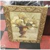 Image 1 : LARGE ORNAMENTAL WOODCUT GOLD FRAME