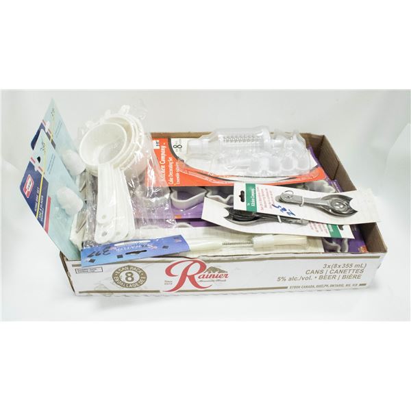 LOT OF NEW OLD STOCK BAKEWARE