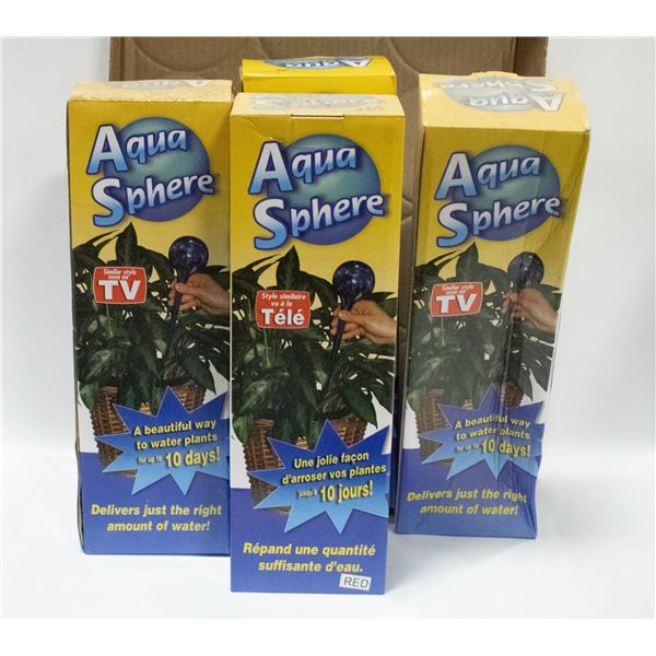 FOUR NEW OLD STOCK AQUA SPHERES