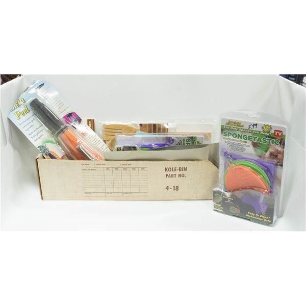 LOT OF NEW OLD STOCK KITCHEN SUPPLIES