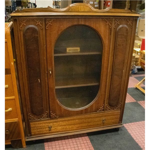 ANTIQUE WOOD CABINET