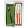 Image 1 : LOT OF 2 VINTAGE NEW OLD STOCK COCA-COLA PEN SETS