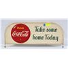 Image 1 : VINTAGE COCA-COLA STORE RACK TOPPER