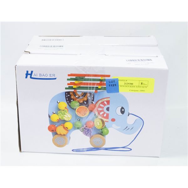 NEW 3PK WOODEN KIDS TOYS SETS