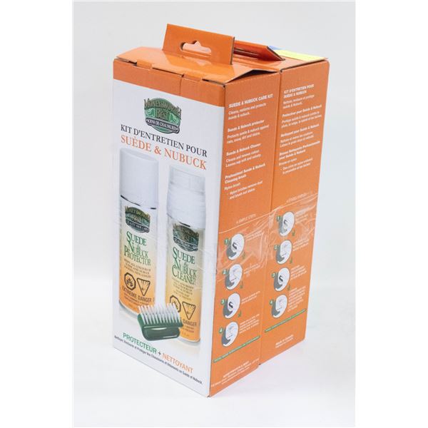 (2) NEW SUEDE & NUBUCK CARE KITS