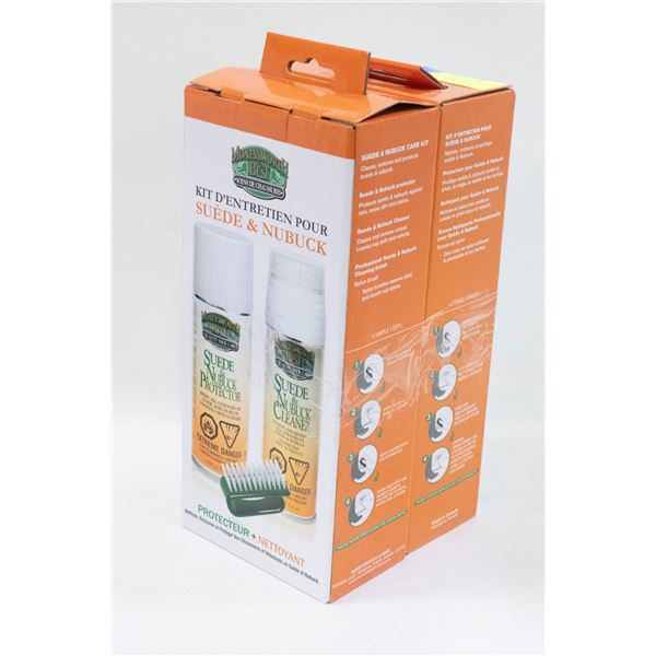 (2) NEW SUEDE & NUBUCK CARE KITS