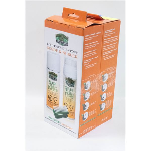 (2) NEW SUEDE & NUBUCK CARE KITS