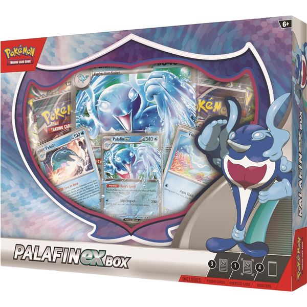 POKEMON PALAFIN EX BOX INCLUDES FOIL PROMO CARD +