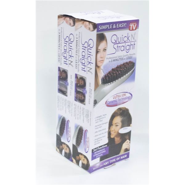 TWO AS SEEN ON TV QUICK N STRAIGHT 3IN1