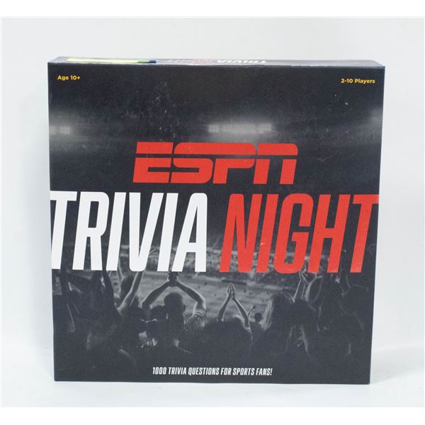 NEW FUNKO GAMES ESPN TRIVIA NIGHT