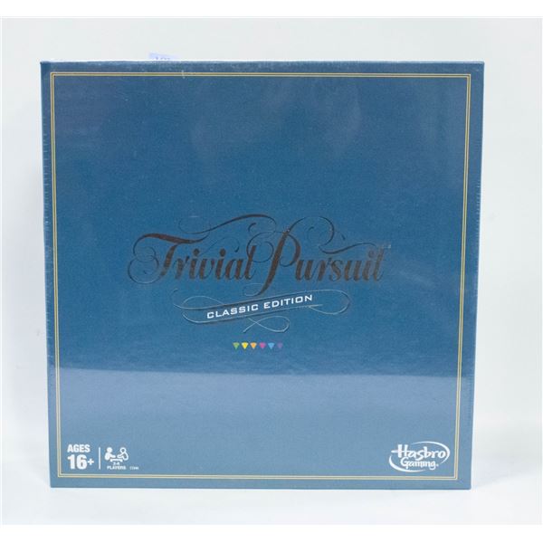 NEW SEALED TRIVIA PURSUIT CLASSIC EDITION