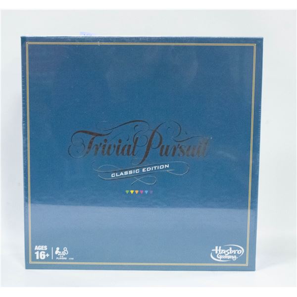 NEW SEALED TRIVIA PURSUIT CLASSIC EDITION