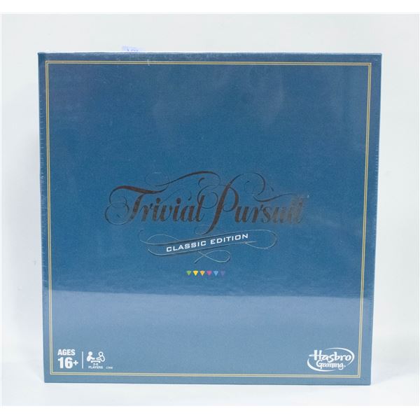 NEW SEALED TRIVIA PURSUIT CLASSIC EDITION