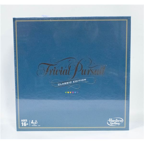NEW SEALED TRIVIA PURSUIT CLASSIC EDITION