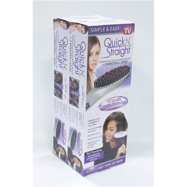 TWO AS SEEN ON TV QUICK N STRAIGHT 3IN1