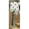 Image 1 : GLASS LAMP WITH POLKADOT SHADE