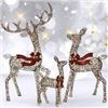 Image 1 : BRAND NEW OUTDOOR CHRISTMAS REINDEER FAMILY DECOR